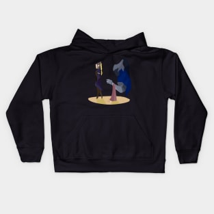 Ciaran mourning at Artorias' grave Kids Hoodie